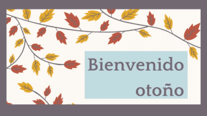 Lee más sobre el artículo Bienvenido Otoño